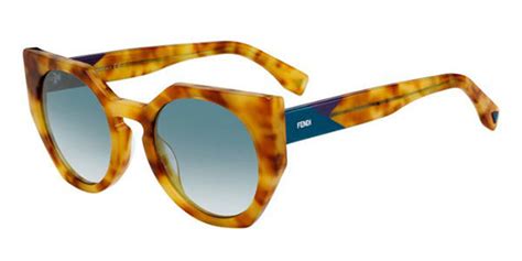 fendi facets ff 0151 s|Fendi FF 0151/S FACETS 00F/EN Sunglasses in Tortoiseshell .